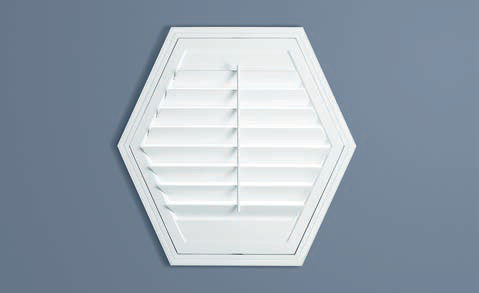 Hexagon – Horizontal Louver