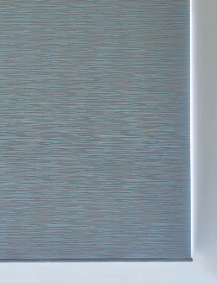 Roller Fabric Fully Lowered