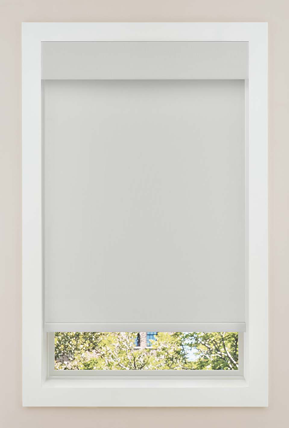 Back Screen Fabric – Lowered to Front Shade